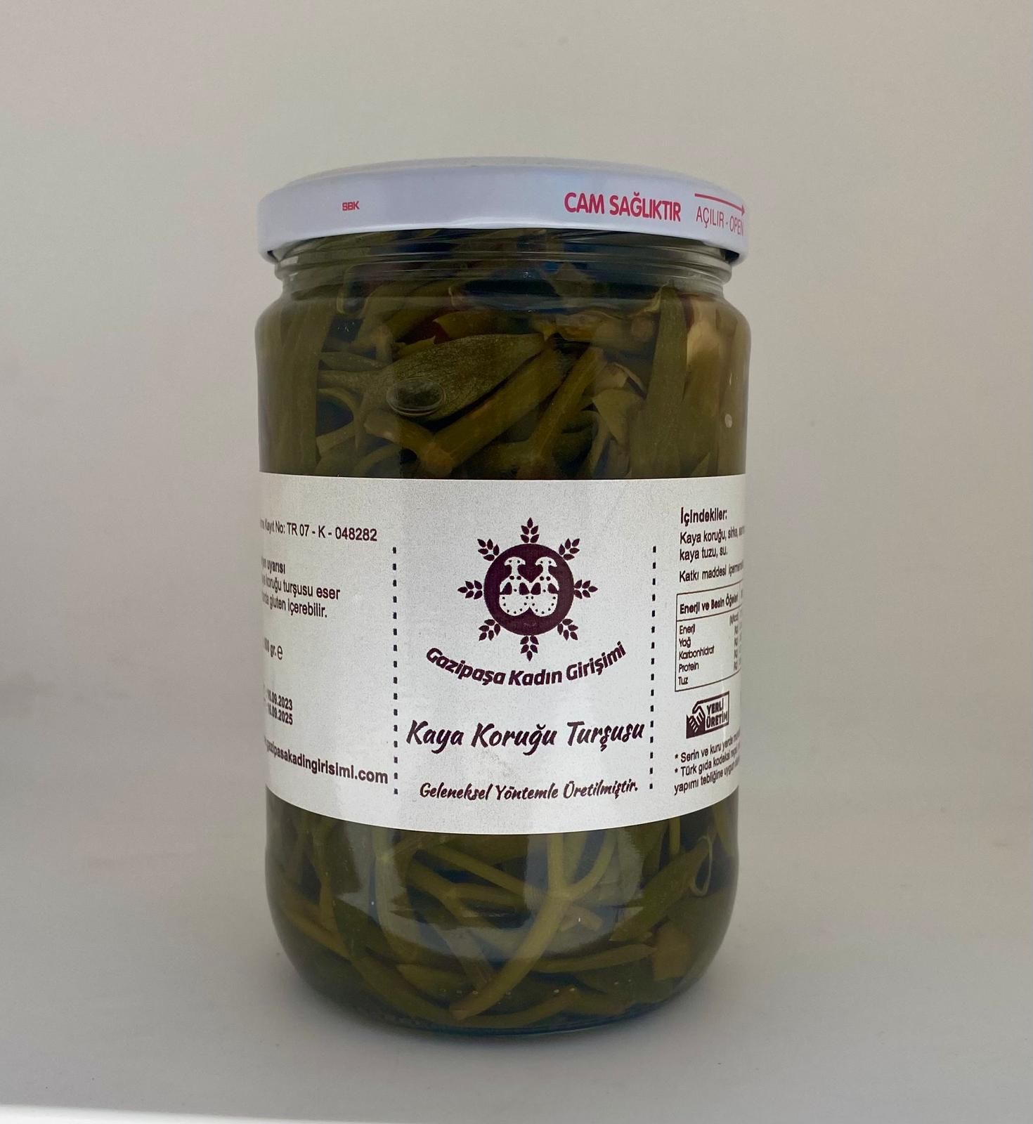 Kaya Koruğu Turşusu 600 Gr.