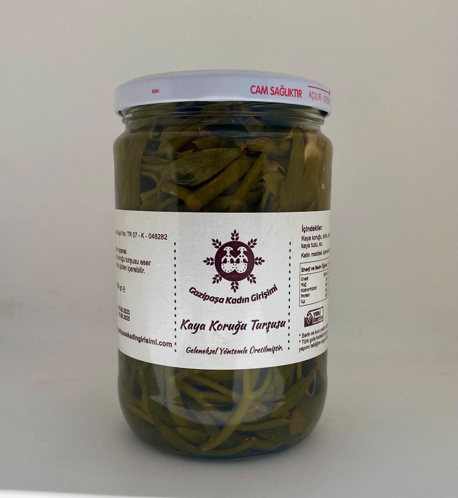 Kaya Koruğu Turşusu 600 Gr.
