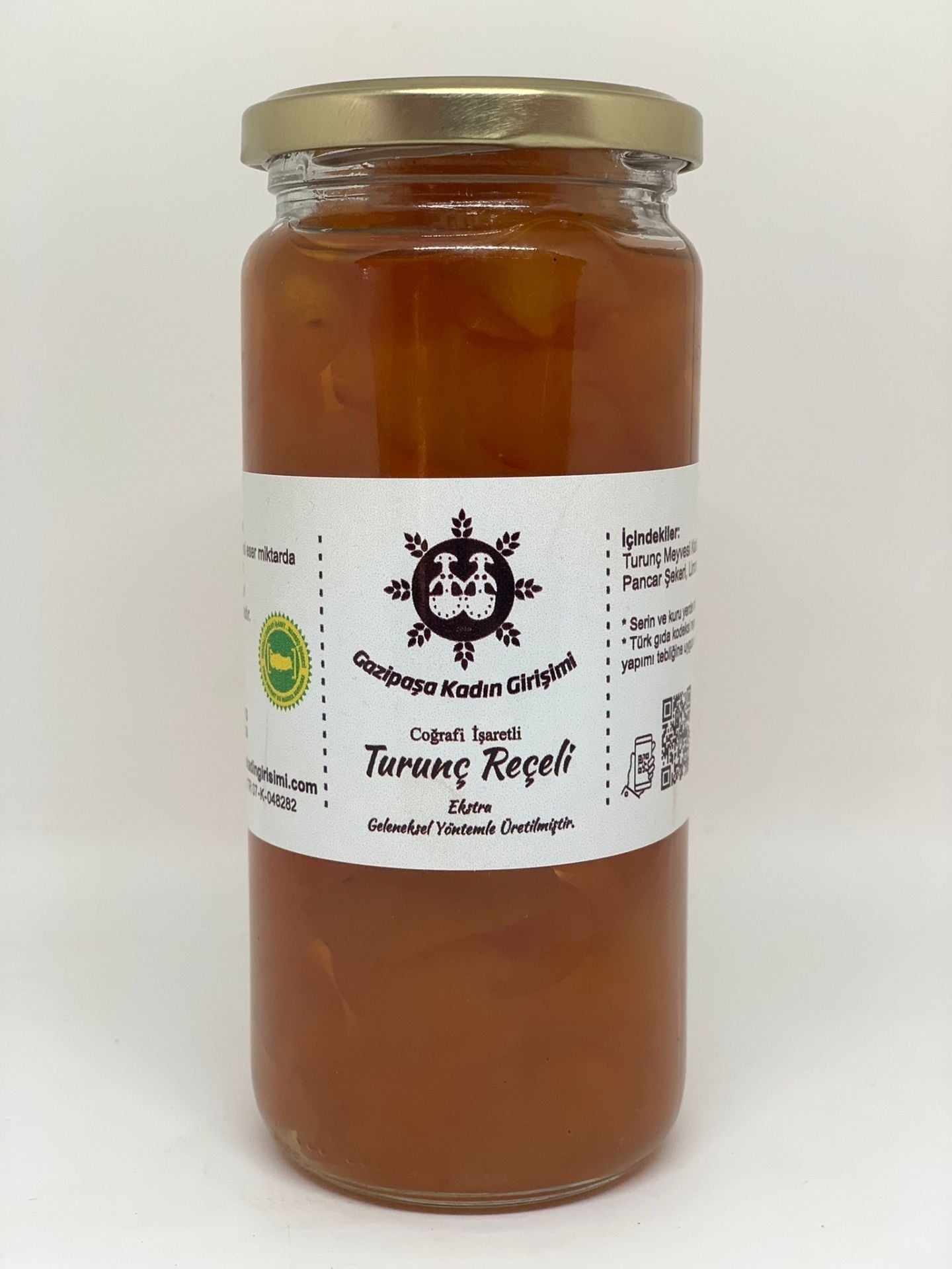 Turunç Kabuğu Reçeli 620 Gr.