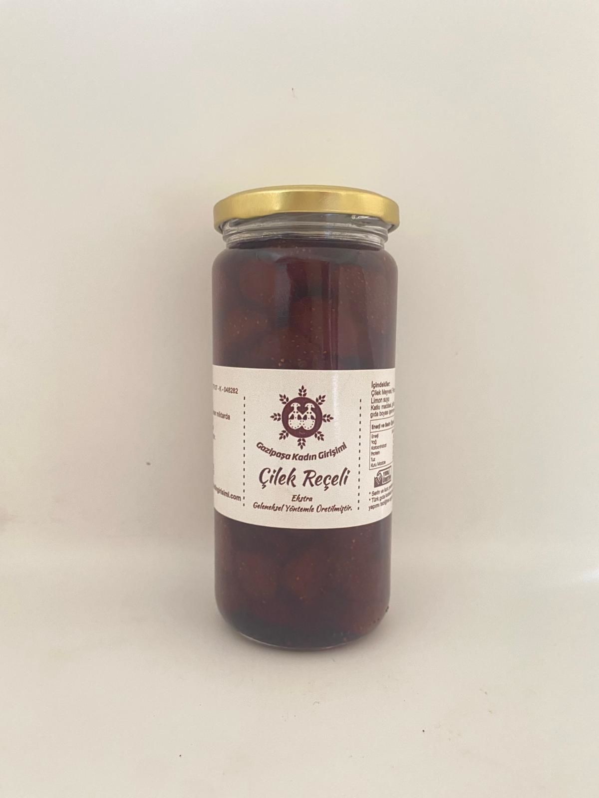 Çilek Reçeli 600 Gr.