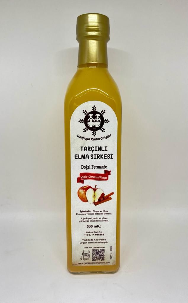 Tarçınlı Elma Sirkesi 500ml.