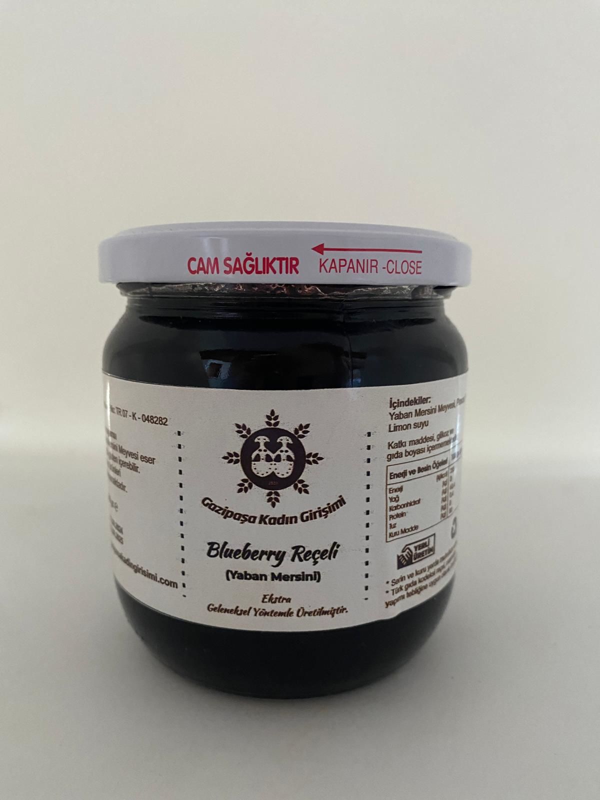 Blueberry Reçeli 480 gr.